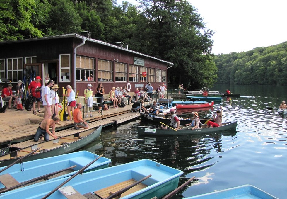 Fährstation und idealer Ausgangspunkt für Wasserwanderer, © Thomas Voigtländer