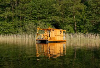 Das TreibGut Floß, © TreibGut GbR