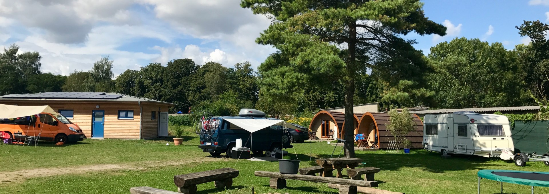 Campingplatz mit Kanustation, © Christa Labouvie