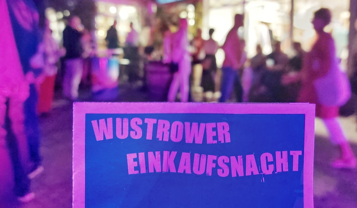 Wustrower Einkaufsnacht, © Kevin Schiemann / KVW Wustrow