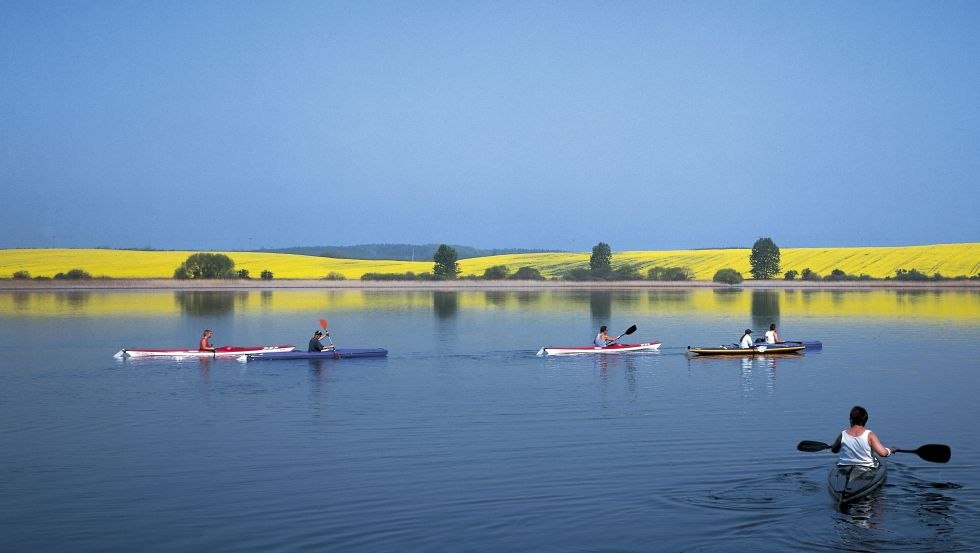 Aktivurlaub mit Kanu und Kajak im Naturpark Sternberger Seenland, © Camping Sternberger Seenland