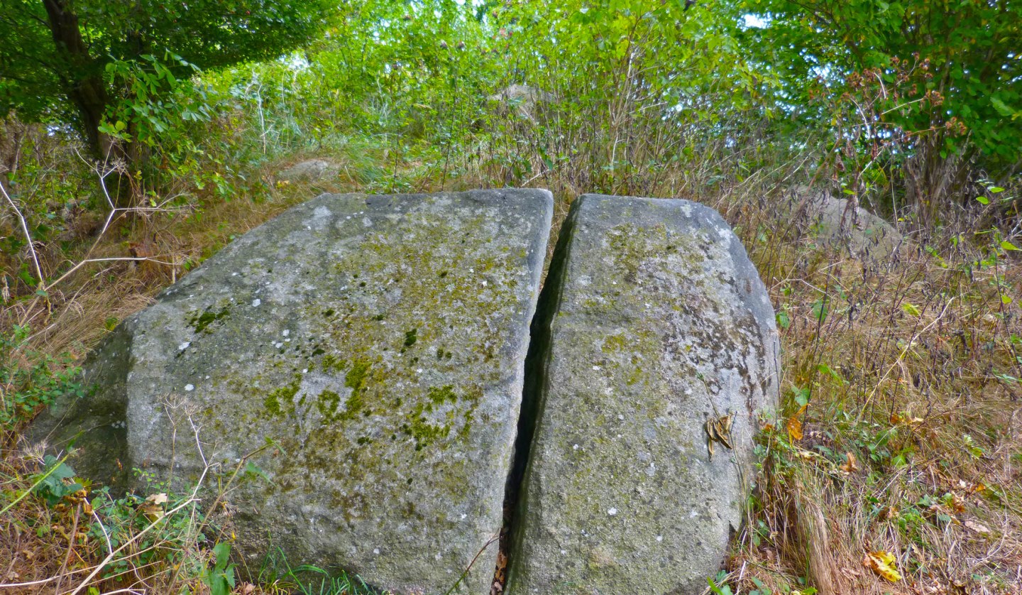 Das Großsteingrab "Blocksberg" bei Posewald, © Archäo Tour Rügen