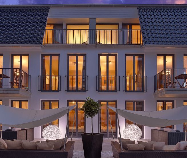 Suite Hotel Binz Außenansicht, © Hotel Vier Jahreszeiten Binz GmbH