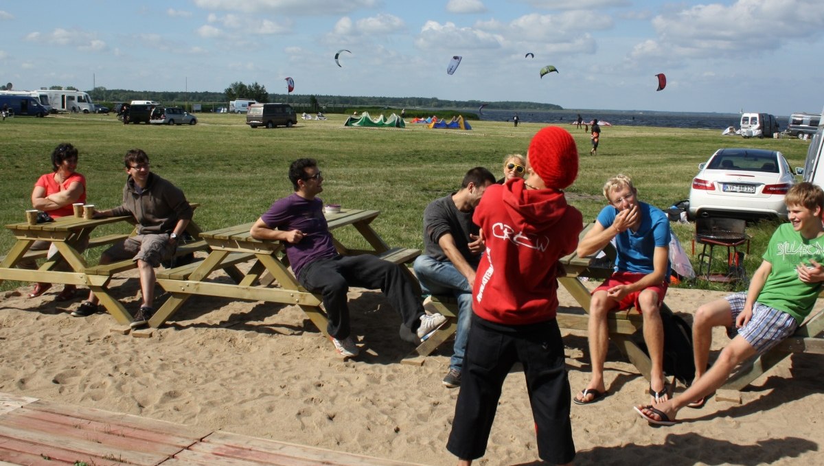 Kitesurfkurs, © Kitemafia Saal