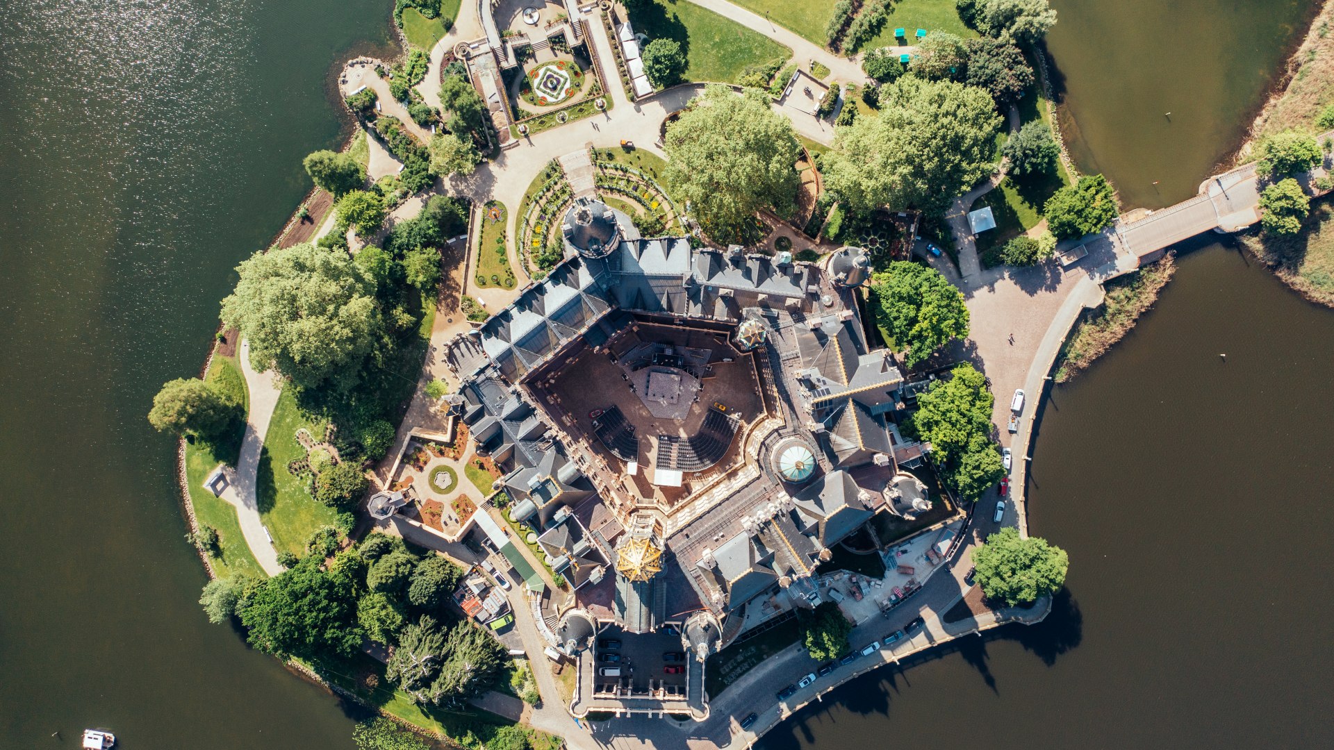 Der Innenhof im Schloss wird zur Freilichtbühne, © TMV/Gänsicke