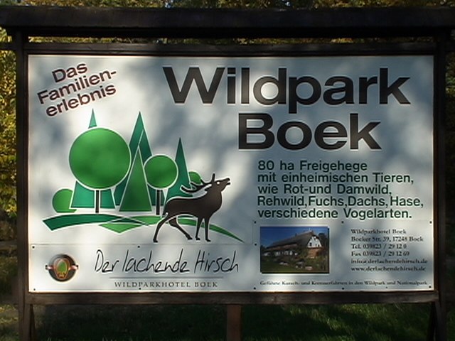 Wildpark Boek, © TDG Rechlin mbH