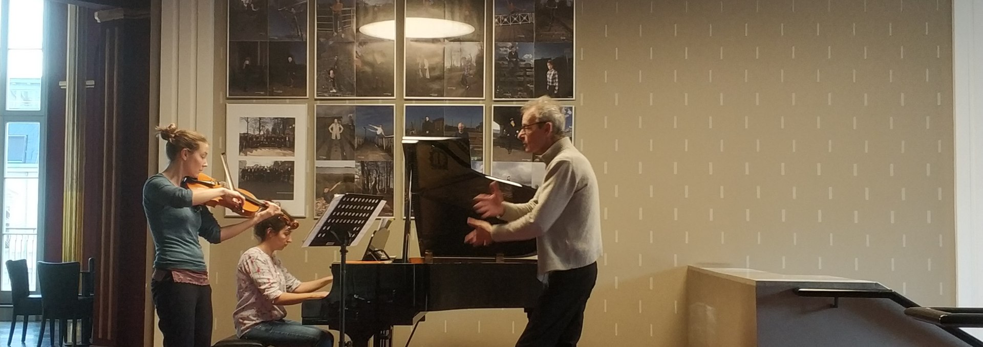 Meisterklasse Viola - Prof. Krüger im Theater Stralsund, © Meier