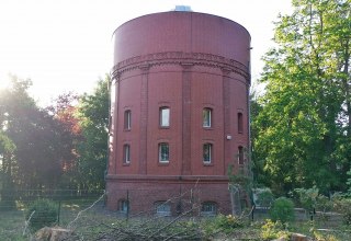 Demmins Wasserturm an den Tannen wurde 1978 in eine Astronomiestation umgebaut, © 1000seen.de