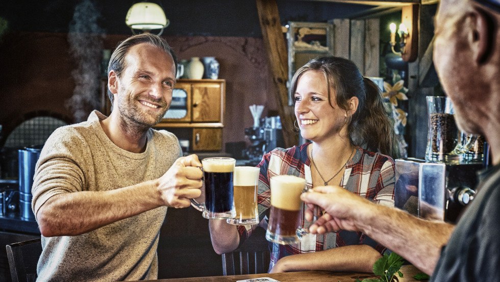 Gemütliches Beisamensein in der Back- und Brauscheune "Rumpelstilz"., © TMV/pocha.de