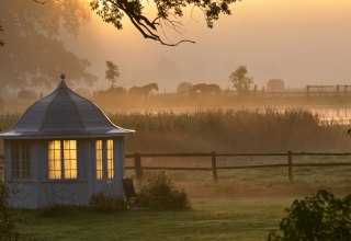 Impression der Morgenstimmung im Mecklenburger ParkLand, © Mecklenburger ParkLand/Feriengut Dalwitz