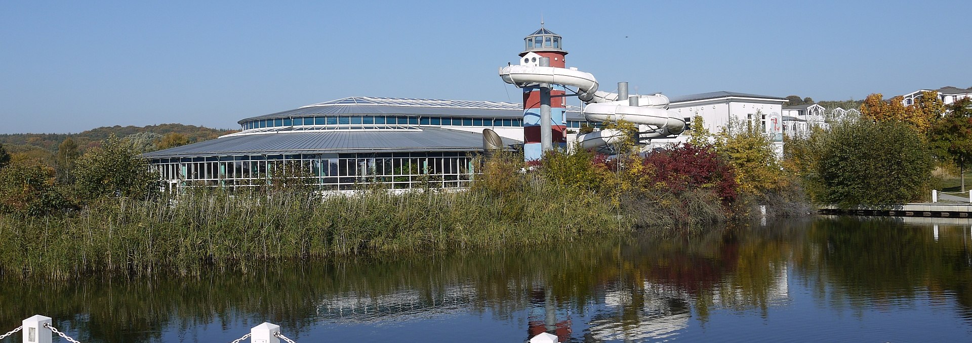 Die AHOI Rügen Badelandschaft & Sauna im Ostseebad Sellin, © TMV/ Fischer