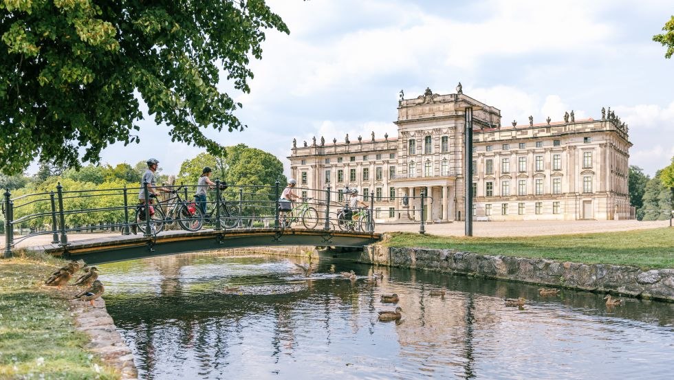 Schloss Ludwigslust beeindruckt durch seine pompöse Erscheinung, © TMV/Tiemann