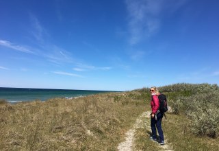 Wanderung auf dem Deich, © Annett Liskewitsch