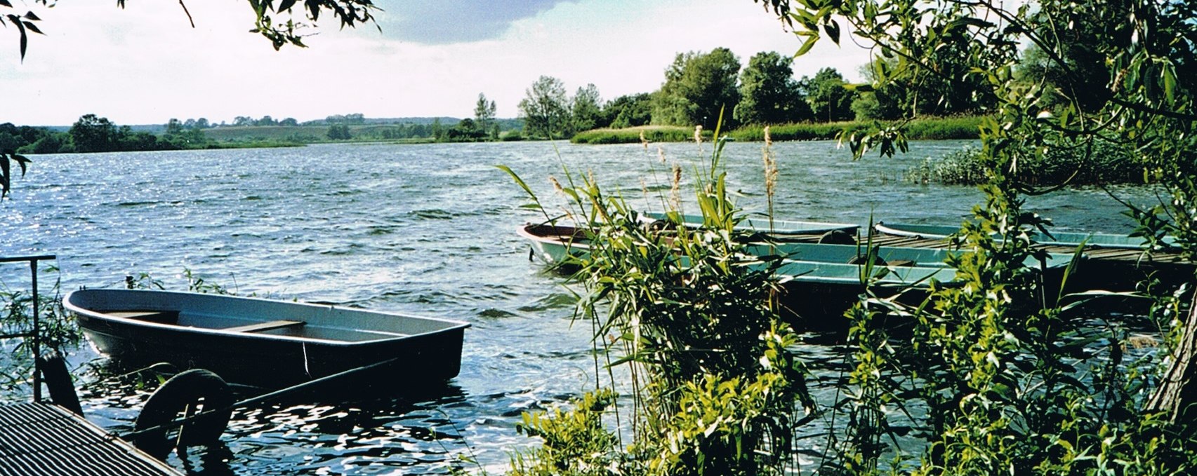 Der Große See ist zum Baden, Angeln und für eine Ruderpartie bestens geeignet, © Tourismusverein Fürstenwerder